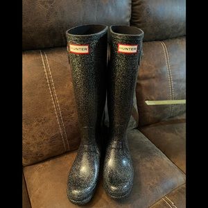 Hunter Rain Boots! Perfect condition!